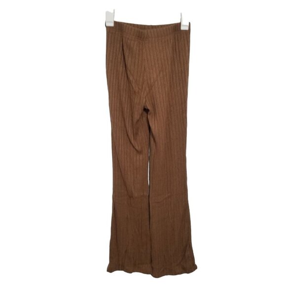 NEW SHEIN Essence solid color T-shirt and wide leg slit hem pants Size S - Picture 6 of 8